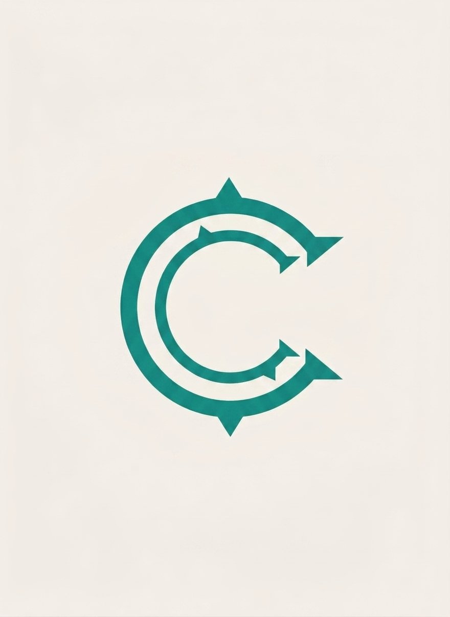 The Calibration Collective logo, a teal C mark